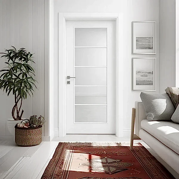 Camlı Linea Amerikan Panel Kapı